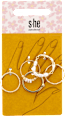 Mehrfachringe gold  s-he stylecollection
