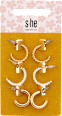 Creolen Ohrring-Set gold  s-he stylecollection