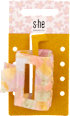 Haarklammer eckig  s-he stylecollection