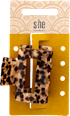 Haarklammer mit Cut-Out Leo s-he stylecollection