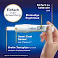 Schwangerschaftstest mit digitaler Anzeige der Woche Clearblue