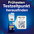 Schwangerschaftstest mit digitaler Anzeige der Woche Clearblue