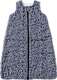 Schlafsack 2 TOG aus Musselin mit Punkte-Muster, blau, 70 cm ALANA