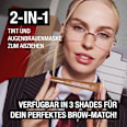 Peel-Off Augenbrauenfarbe Wonder ´Bond Brow Filler Peel-Off Tint 001 Medium MANHATTAN Cosmetics