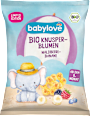 Gustare pentru bebeluși „Flori crocante cu fructe de pădure”, începând de la 8 luni babylove