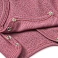Wickelbody aus Bio-Wolle und Seide, rosa, Gr. 62/68 ALANA