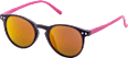 Sonnenbrille Kinder schwarz mit rosa  SUNDANCE