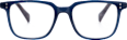Fertig-Lesebrille Vollrand demi-dunkelblau +2,00 Visiomax