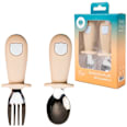 Set tacâmuri, linguriță și furculiță, crem babysnugg
