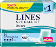 Assorbenti rettangolari plus unisex LINES