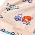 Mütze Pro Climate mit Baustellen-Muster, beige, Gr. 50/51 ALANA