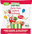 Kindersnack Party Pops Apfel Erdbeere ab 1 Jahr Freche Freunde
