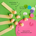 Kindersnack Party Pops Apfel Erdbeere ab 1 Jahr Freche Freunde
