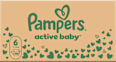 Plienky veľkosť 6 (13 - 18 kg) Monthly Box Pampers active baby
