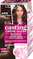 Farba na vlasy - 400 hnedá L'ORÉAL PARiS casting CRÈME GLOSS