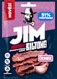Jim Jerky Biltong maso sušené hovězí česnek Emco