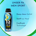 Duschgel Men Sport 3in1 Fa Men
