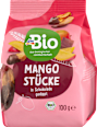 mango sušené v hořké čokoládě dmBio