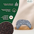 Nackenhörnchen Rapssamen grau-mint Grünspecht