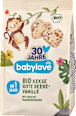 bio sušenky jahody, malina & vanilka babylove
