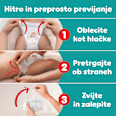 Hlačne plenice 360°, velikost 7 (15+ kg) Pampers active baby