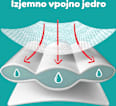 Hlačne plenice 360°, velikost 7 (15+ kg) Pampers active baby