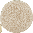 Kosmetiktasche rund beige manòu