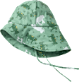 Regenhut mit Farbwechsel-Frosch-Muster, grün, Gr. 48/49 PUSBLU