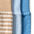 Leggings mit Fuß, blau + beige, Gr. 56 ALANA