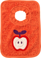 Lätzchen mit Apfel-Motiv, rot ALANA