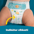 Plienky veľkosť 4 (9 - 14 kg) Monthly Box Pampers active baby