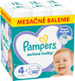 Plienky veľkosť 4 (9 - 14 kg) Monthly Box Pampers active baby