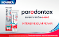 zubní pasta Advanced+ Intensive Gum Repair Intense Clean parodontax