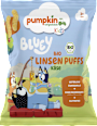 Kindersnack Bio Linsen Puffs Käse Bluey ab 3 Jahren pumpkin organics