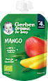 Mus owocowy mango po 4. miesiącu życia Gerber Organic