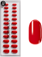 Künstliche Nägel Press Ons Medium Round Rose Red Doonails