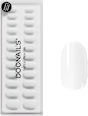 Künstliche Nägel Press Ons Medium Round Snow White Doonails