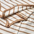 Set mit Wickelbody & Hose mit Obst-Motiv, beige, Gr. 50/56 ALANA