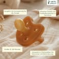 Schnuller Naturkautschuk, Gr. 2, 6-18 Monate Grünspecht