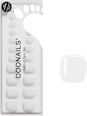 Künstliche Nägel, Soft Gel Press Ons Pediküre Snow White Doonails
