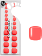 Künstliche Nägel, Soft Gel Press Ons Pediküre Sunset Coral Doonails