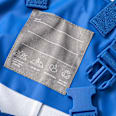 Regenhose mit Trägern, blau, Gr. 86/92 PUSBLU