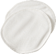 Stilleinlagen 4-lagig aus Bio-Baumwolle natur 13cm ALANA