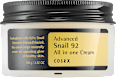 Cremă de față hidratantă cu 92% extract de melc Cosrx
