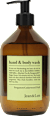 Hand & Body Wash in der Glasflasche, Bergamot & Cedarwood Jean&Len