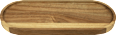 Dekotablett aus Akazienholz (30x12x1,8 cm) Jean&Len