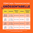 Töpfchen-Trainingshose wiederverwendbar, 3-4 Jahre, blau/bunt Bambino Mio