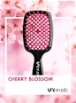 Haarbürste Detangling Hair Brush Cherry Blossom UNbrush
