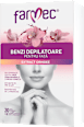 Benzi depilatoare cu orhidee pentru față farmec