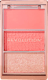 Палитра руж Icon blush peach, в 3 цвята REVOLUTION